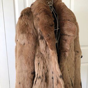 Vintage Dina Ricco Rabbit Fur Jacket